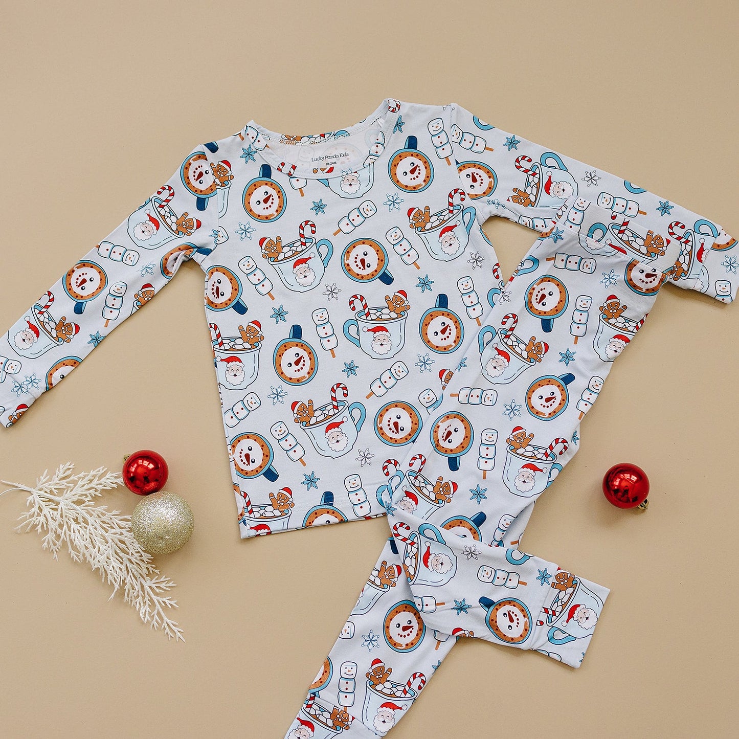 Merry Munchkins Bamboo Pajamas Two Piece Set