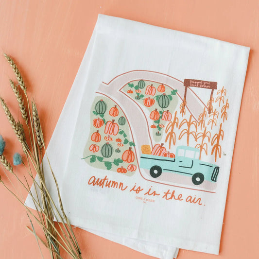 Autumn is in the Air Kitchen Towel