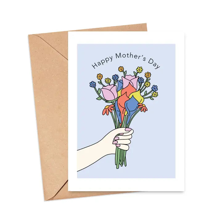 Happy Mother's Day Bouquet Greeting Card