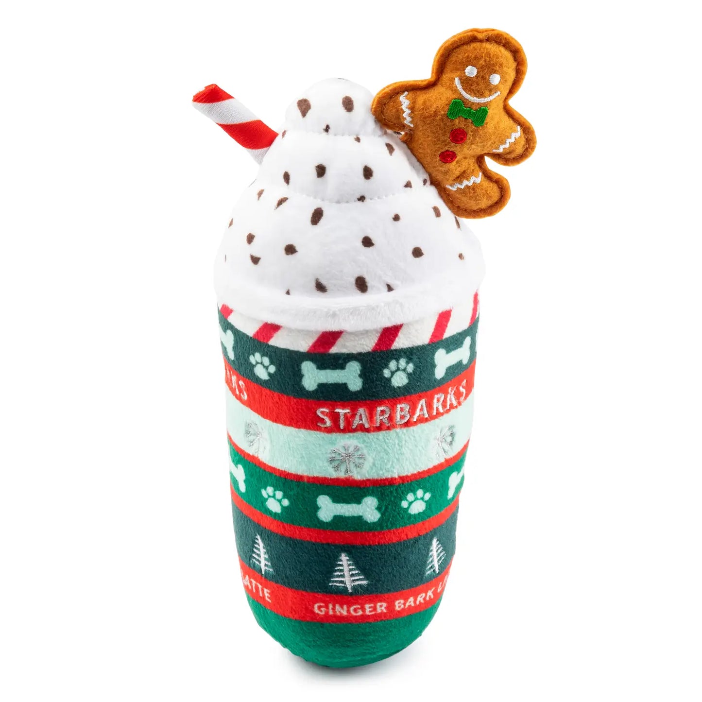 Starbarks Ginger Bark Latte Toy