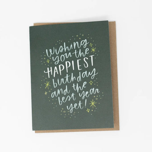 Best Year Yet Birthday Card