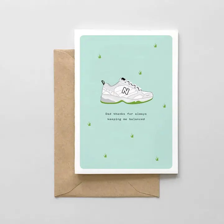 New Balance Father's Day Card