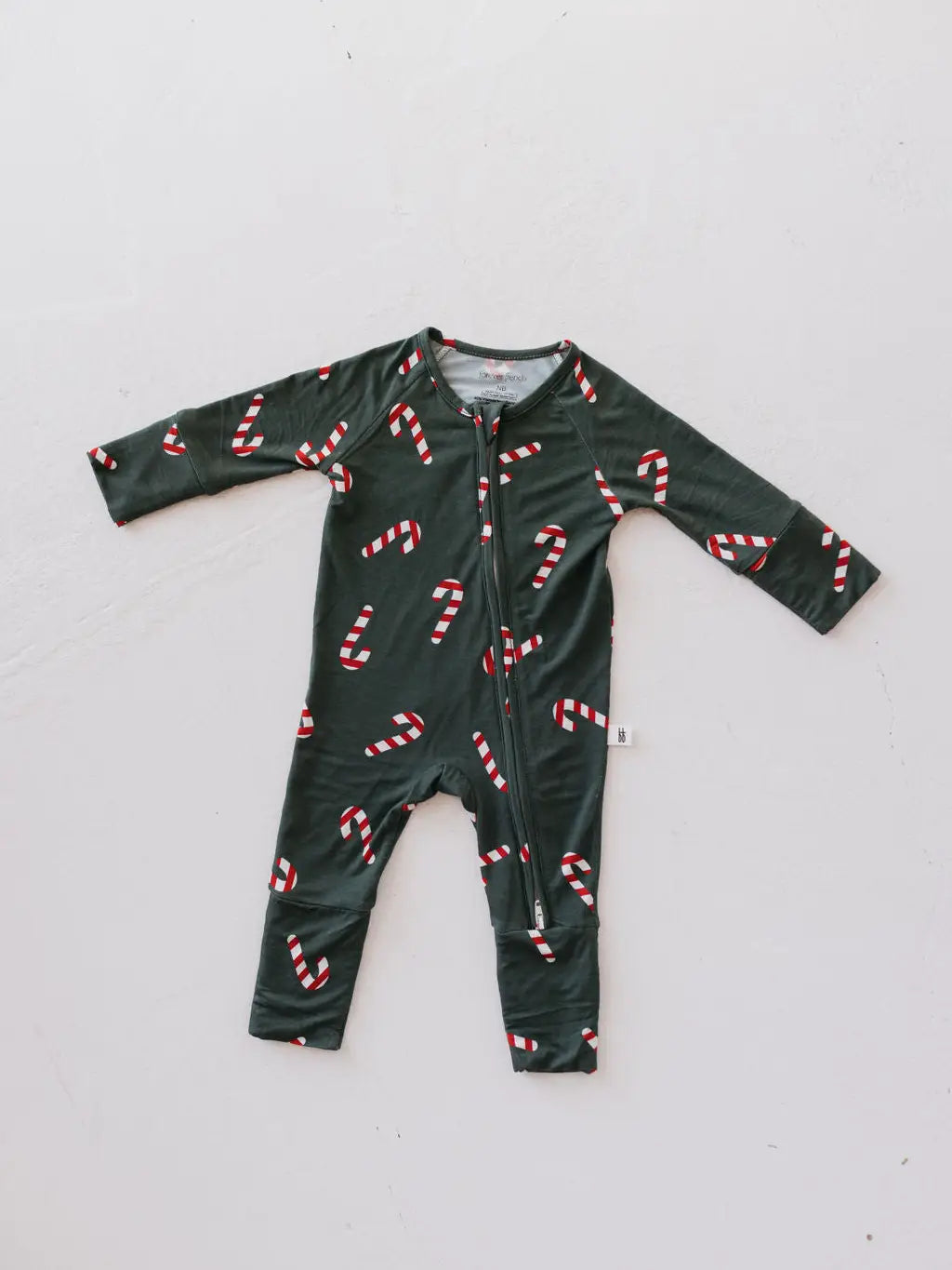 Candy Cane Lane Bamboo Pajamas | Baby