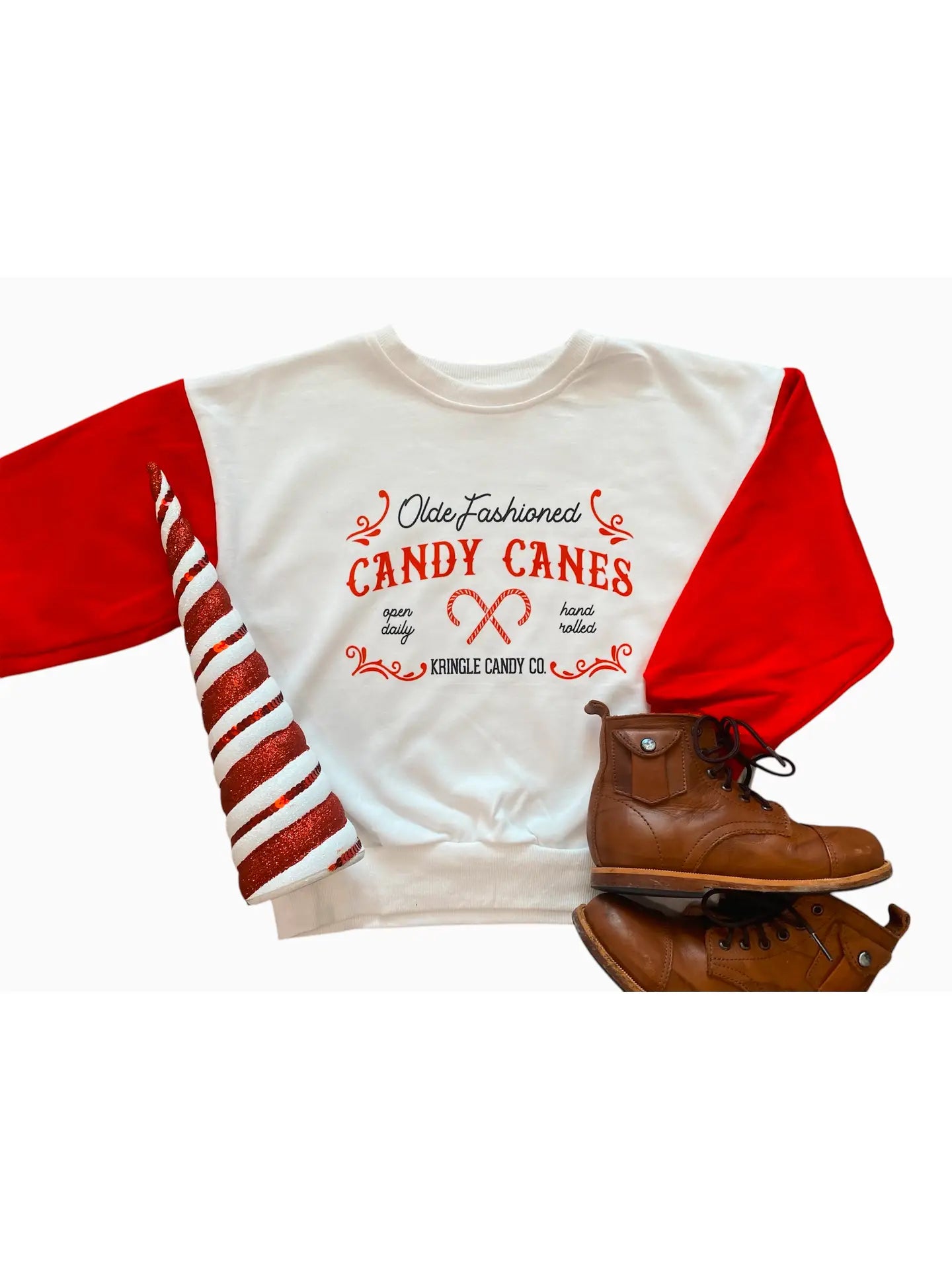 Old Fashioned Candy Canes Sweatshirt | Toddler