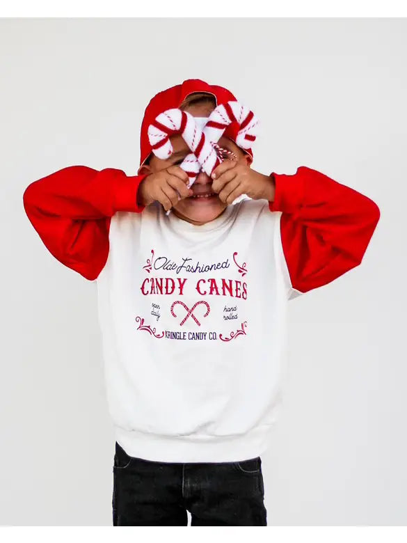 Old Fashioned Candy Canes Sweatshirt | Toddler