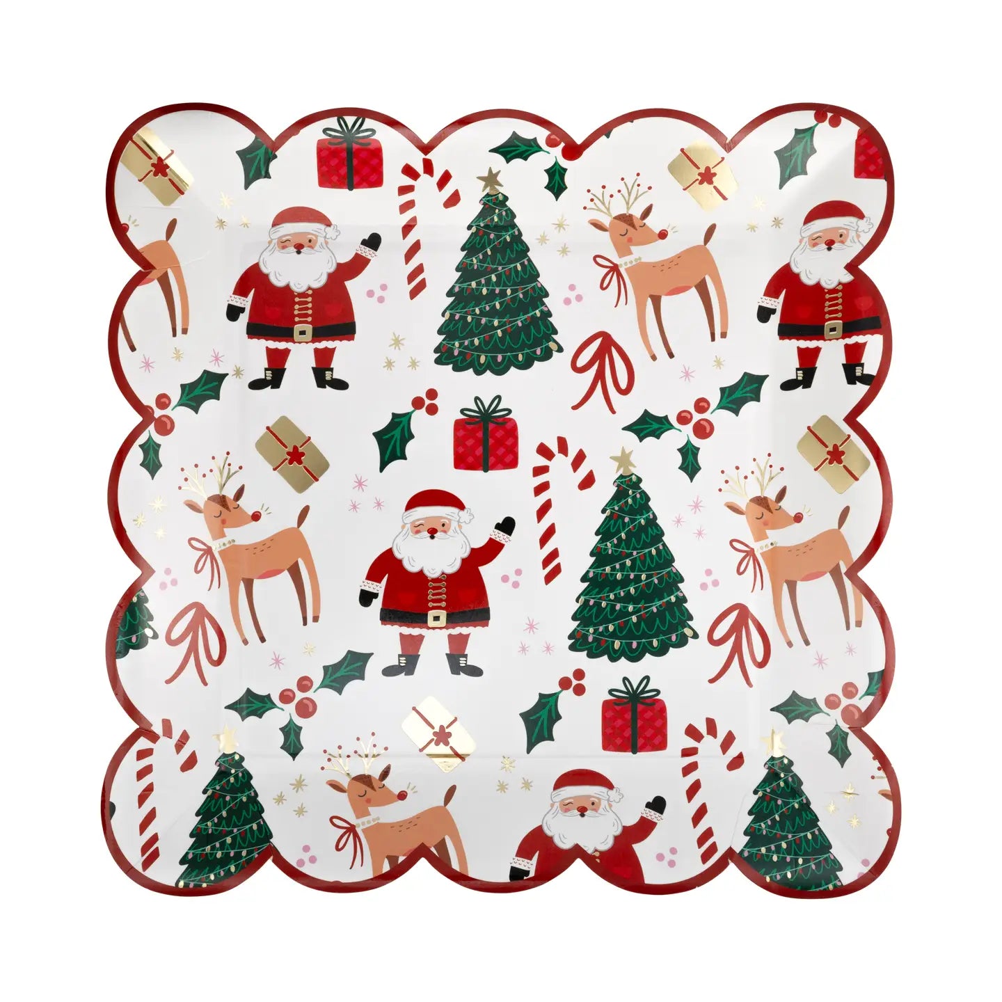 Whimsy Christmas Scatter 10" Plate