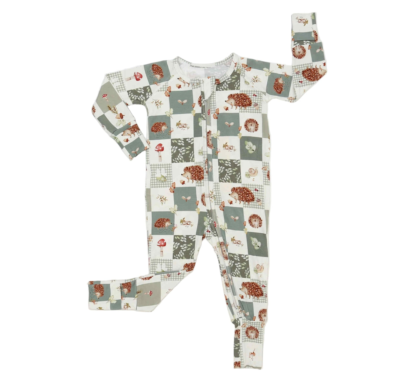 Harvest Hedgehogs Bamboo Sleeper Pajamas | Baby