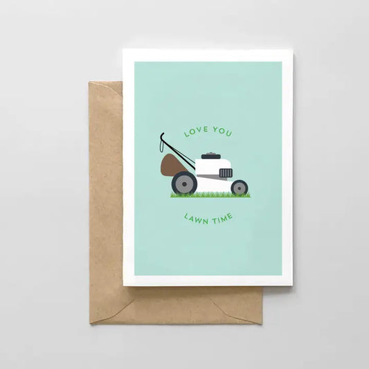 Love You Lawn Time Father's Day Card