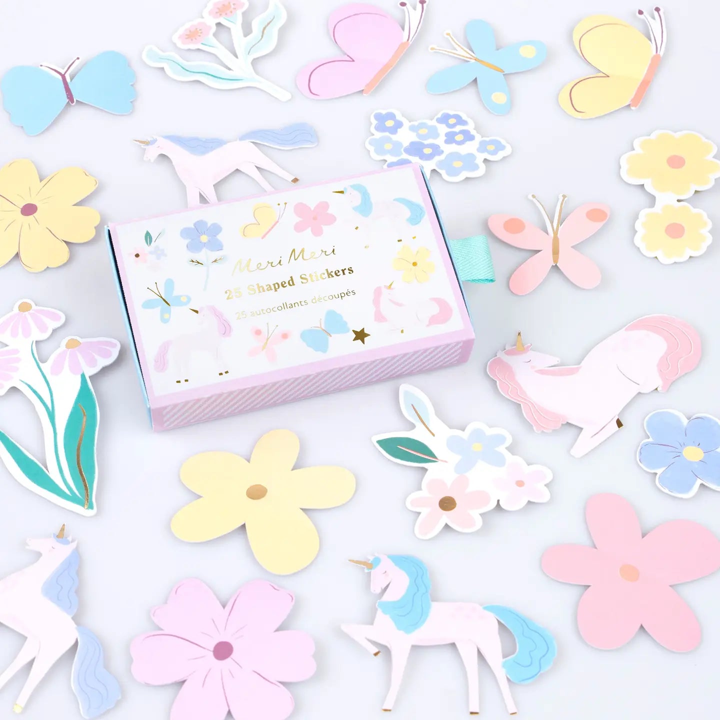 Shaped Sticker Sets | Unicorn or Toy Box
