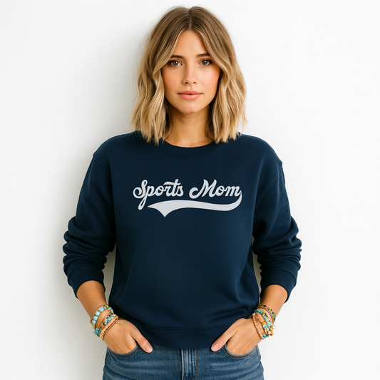 Sports Mom Crewneck Sweatshirt