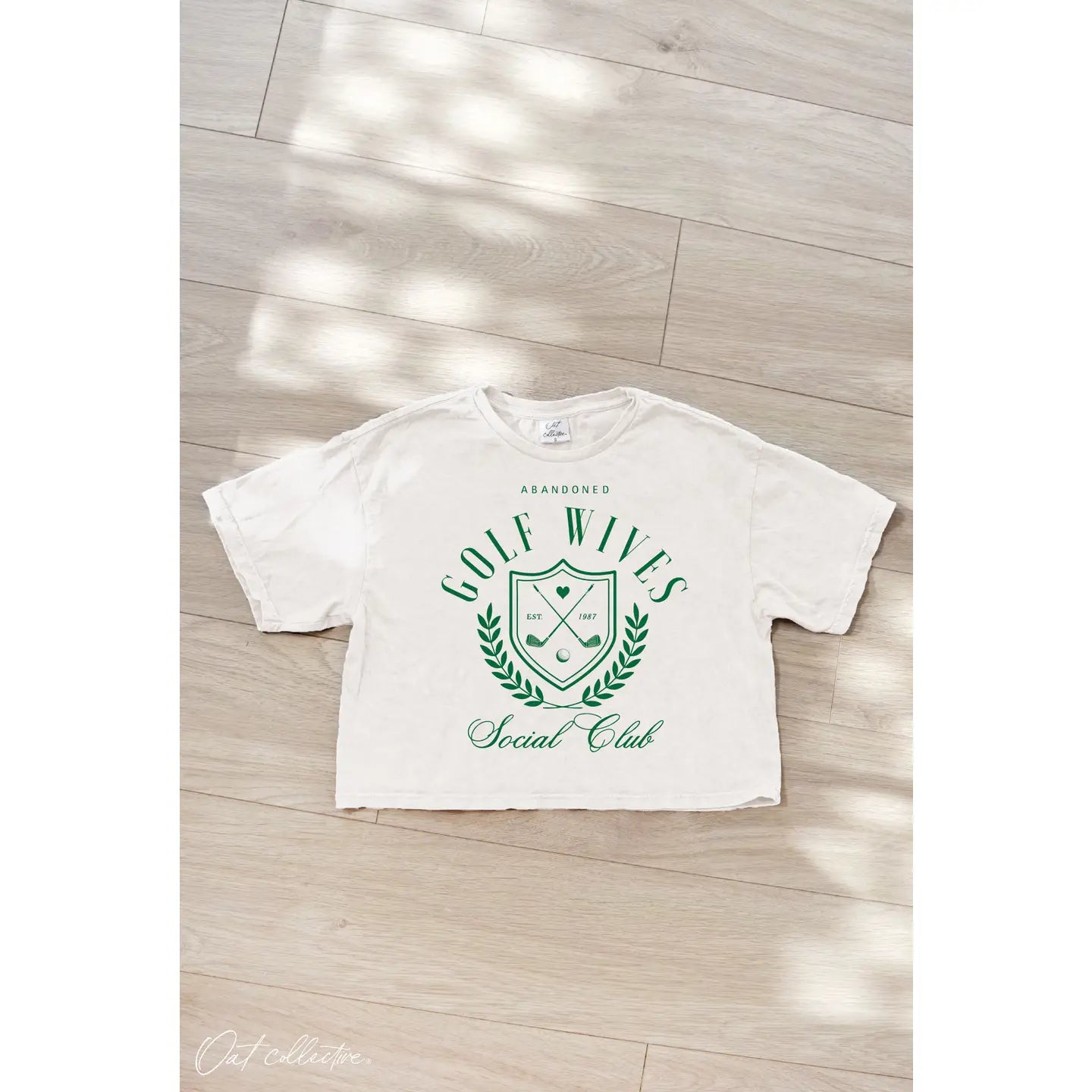 Golf Wives Cropped Mineral Graphic Top | Women
