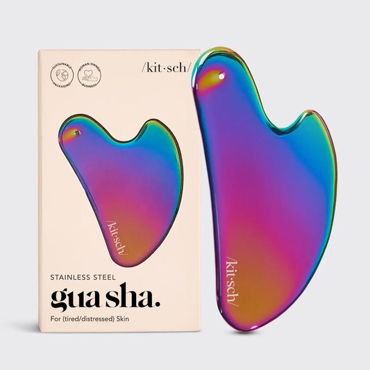 Stainless Steel Gua Sha | Iridescent