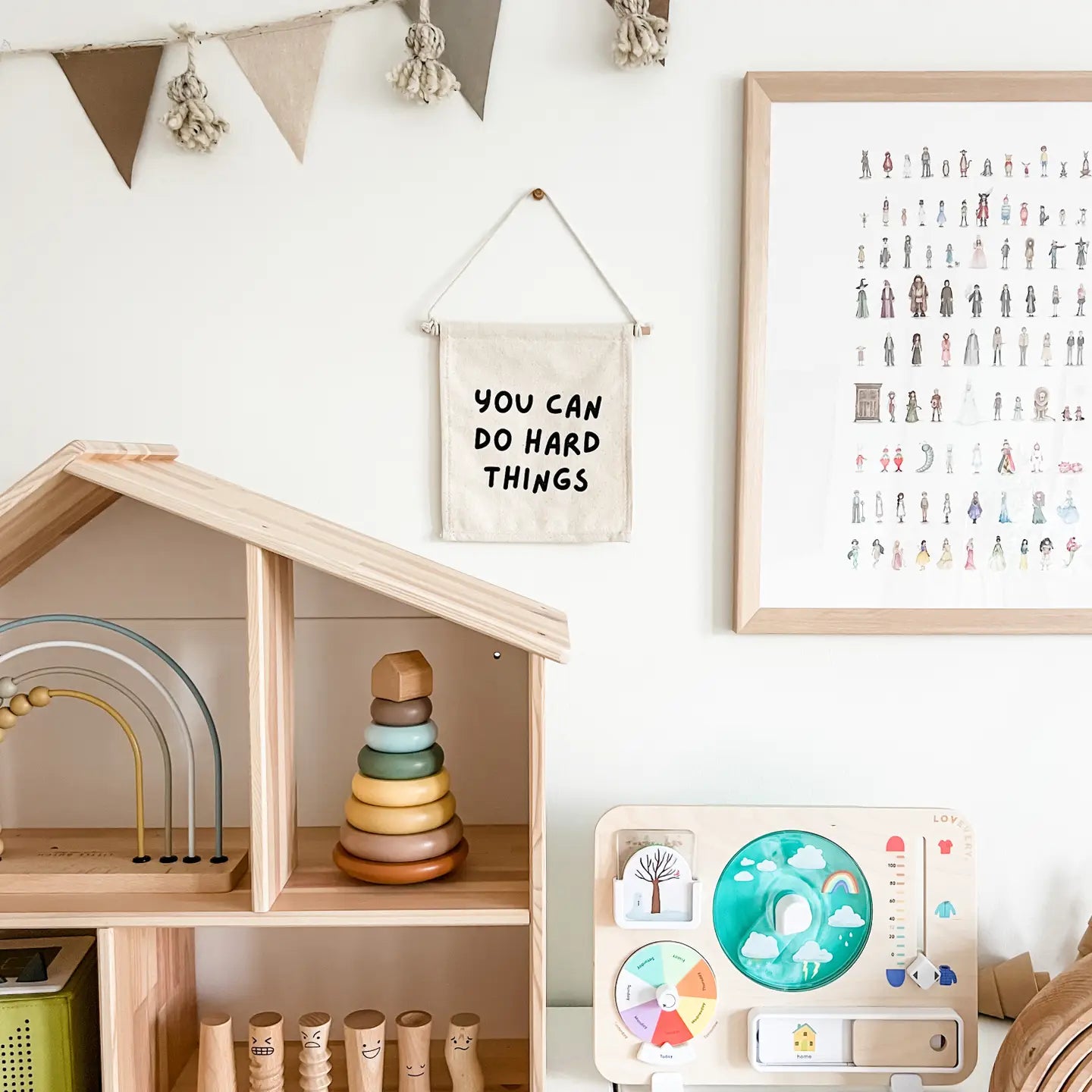 You Can Do Hard Things Sign