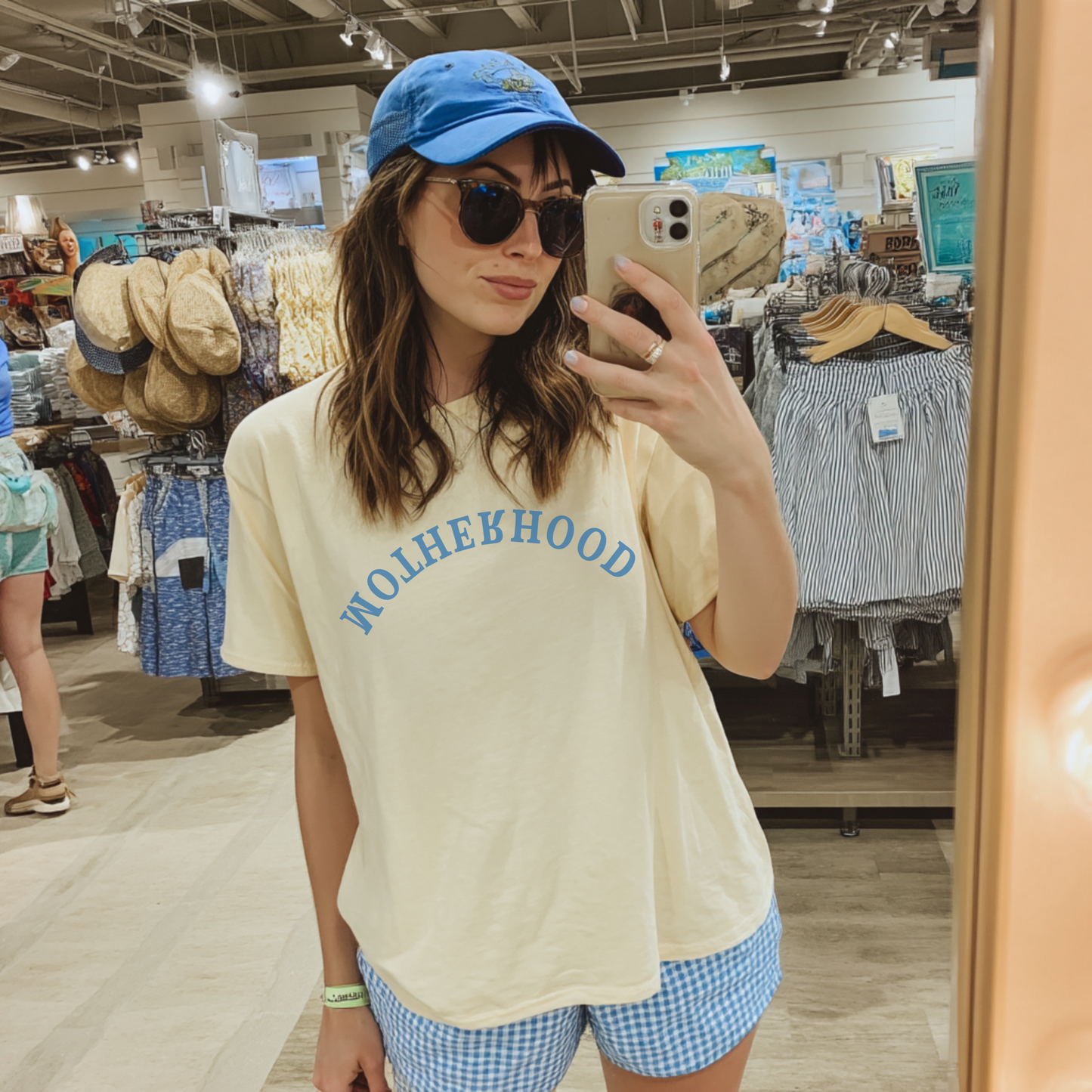 Motherhood Upside Down Tee