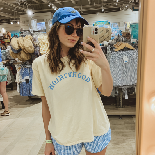 Motherhood Upside Down Tee