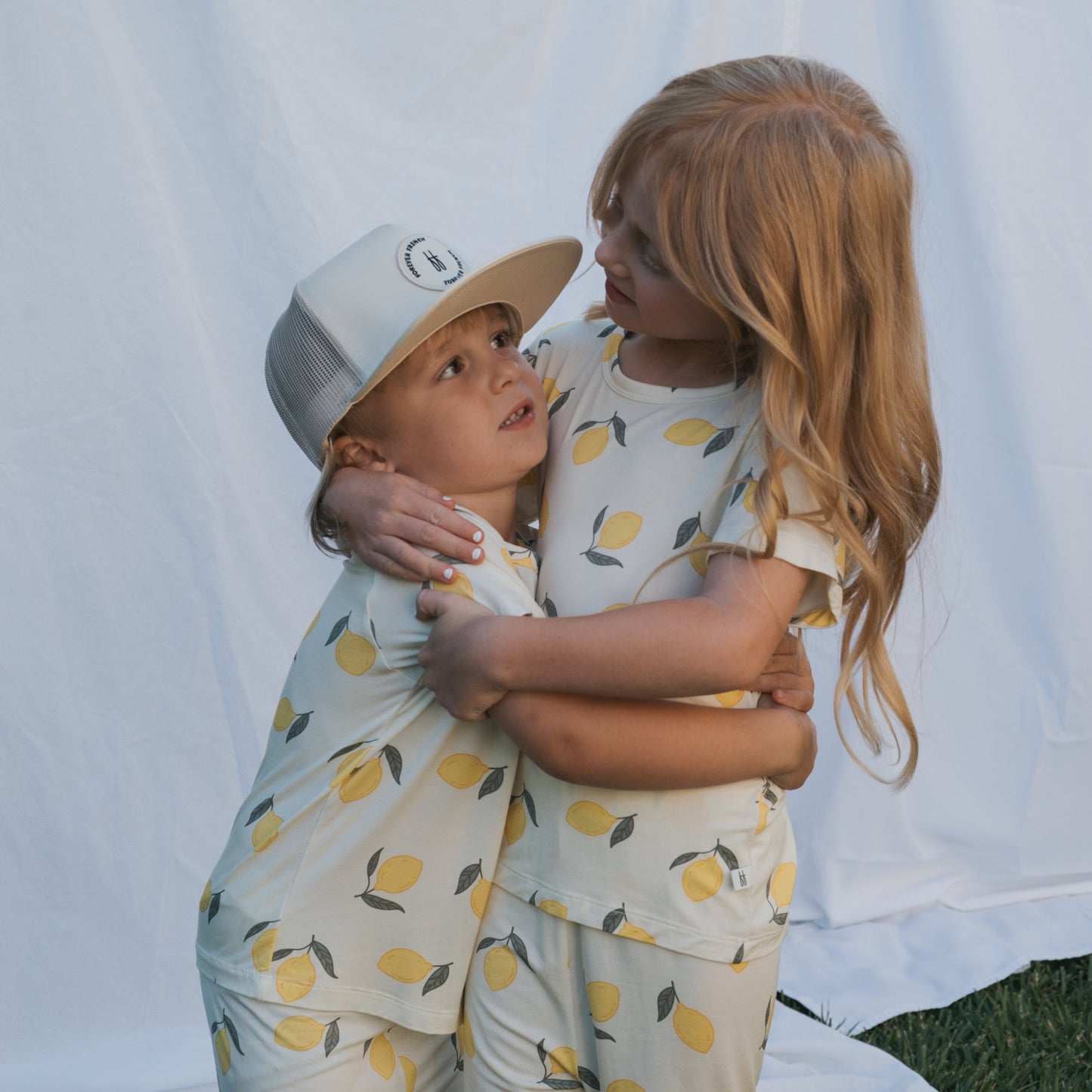 Bamboo Short Set | Lemon