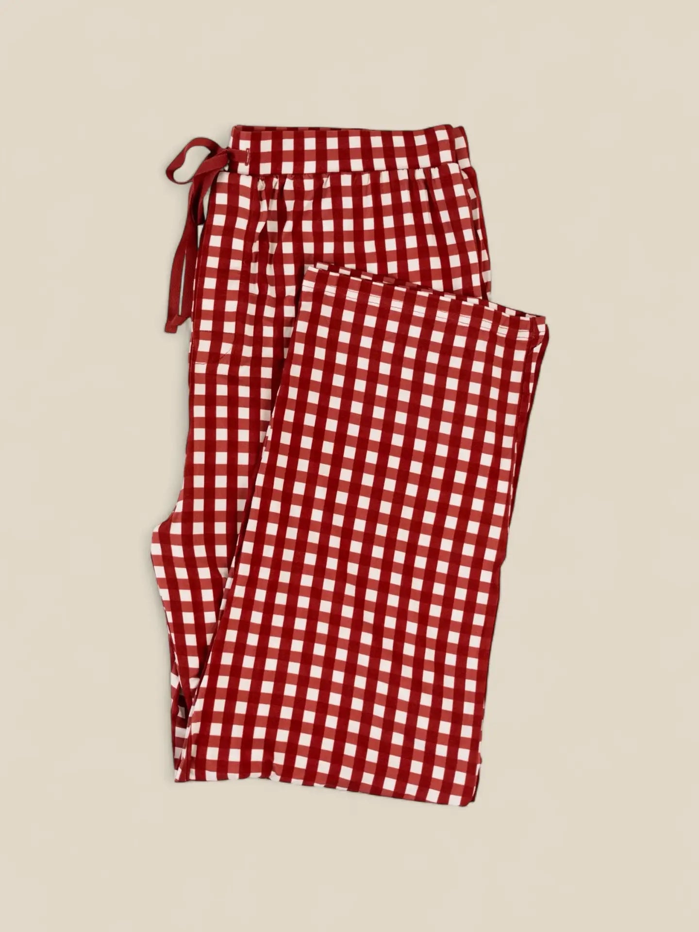 Peppermint Plaid Family Pajamas | Men's Pants