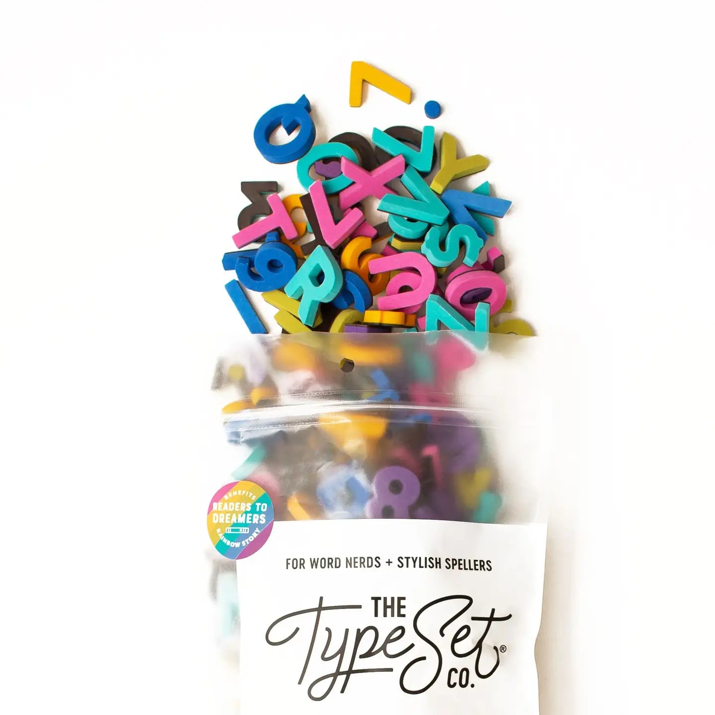 Magnetic Letters 1" 200 pc | 2 Colorways