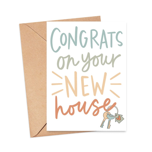 Congrats on Your New House Card