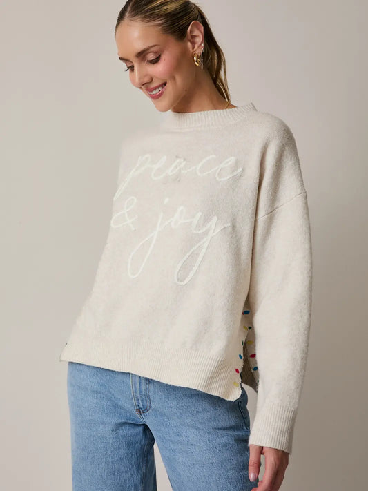 Peace & Joy Sweater | Women