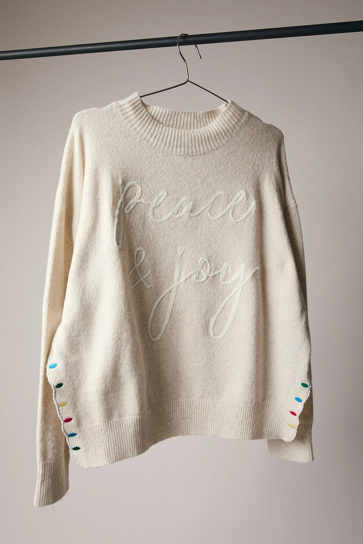 Peace & Joy Sweater | Women
