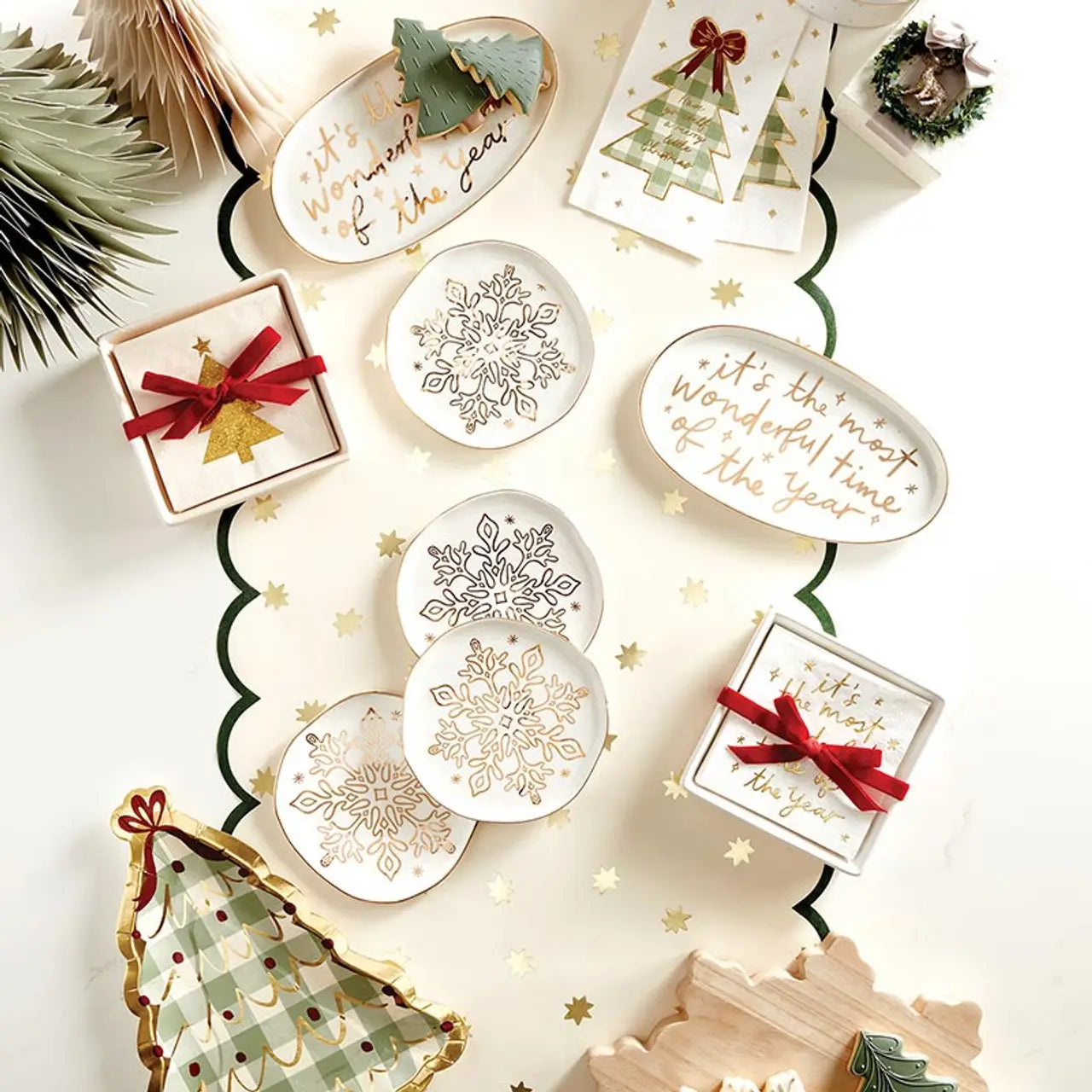 The Most Wonderful Time of Year Ceramic Platter