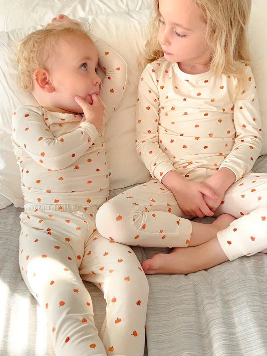 Little Pumpkins Bamboo Pajama Set | Toddler & Kids