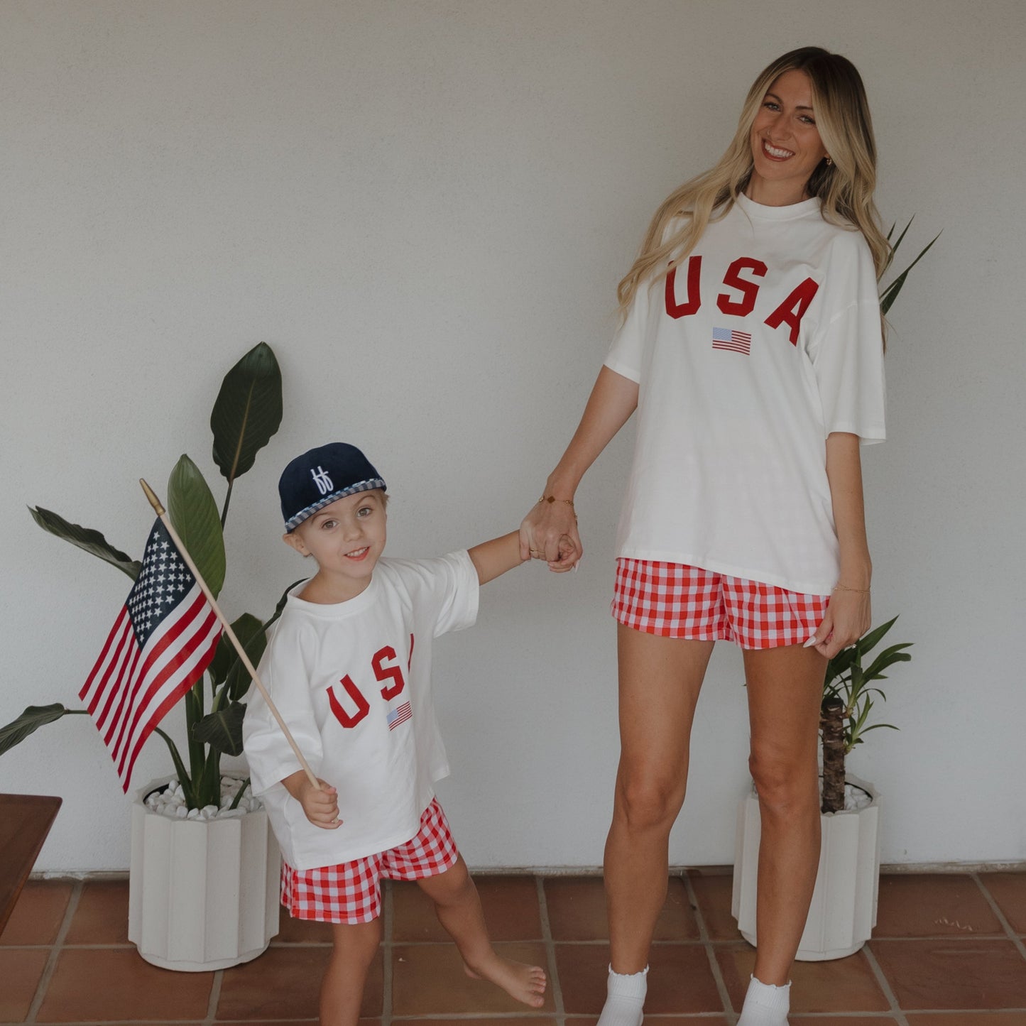 Child Boxer Shorts | Scarlet Gingham