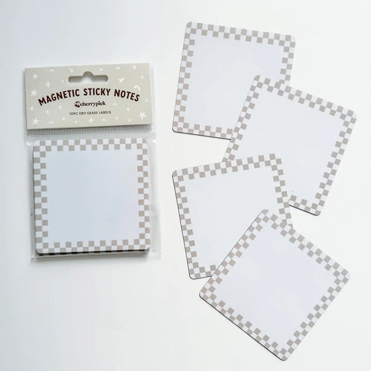 Magnetic Dry-Erase Sticky Notes