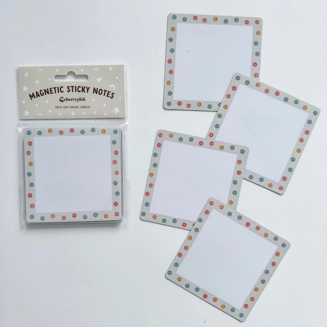 Magnetic Dry-Erase Sticky Notes