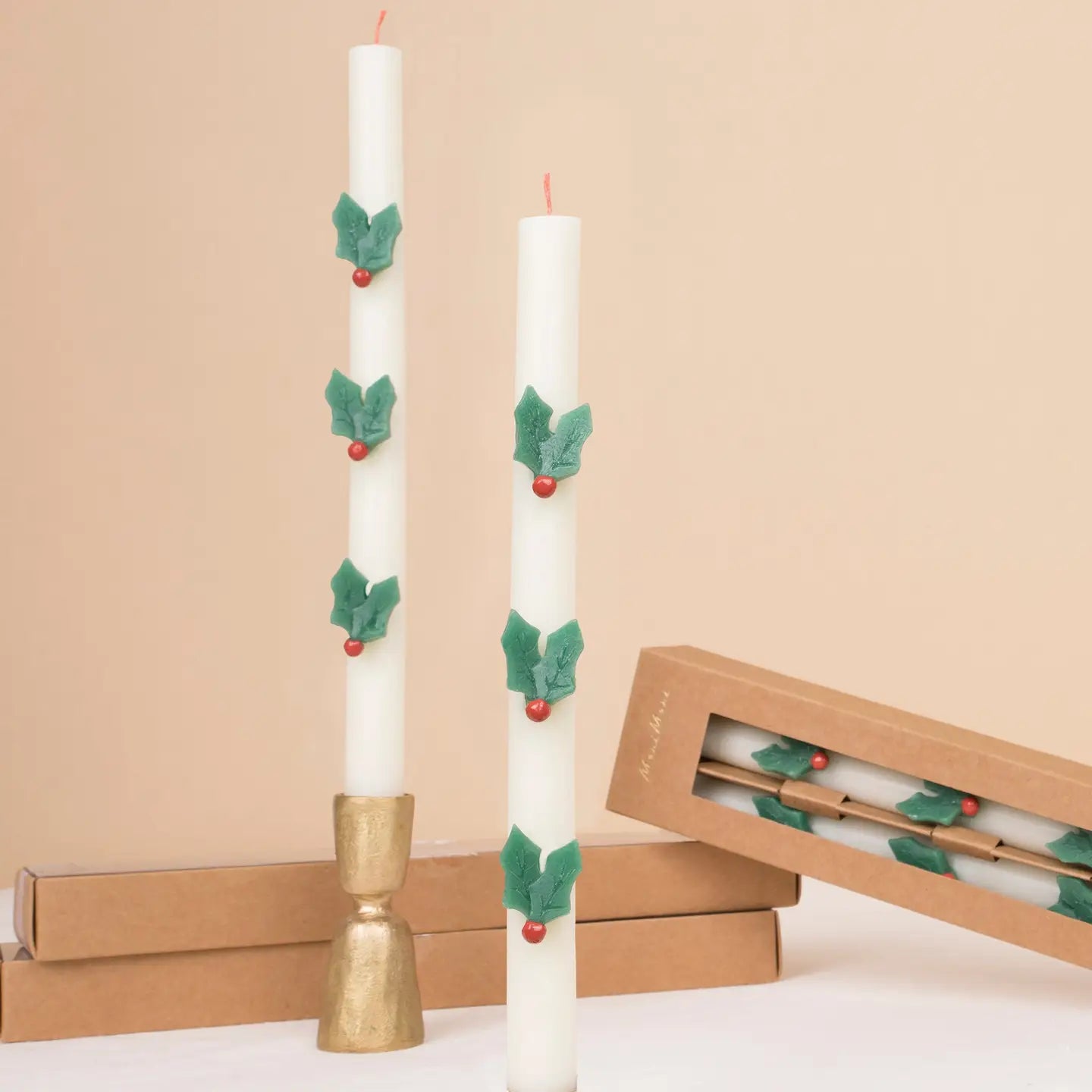 Holiday Taper Candles